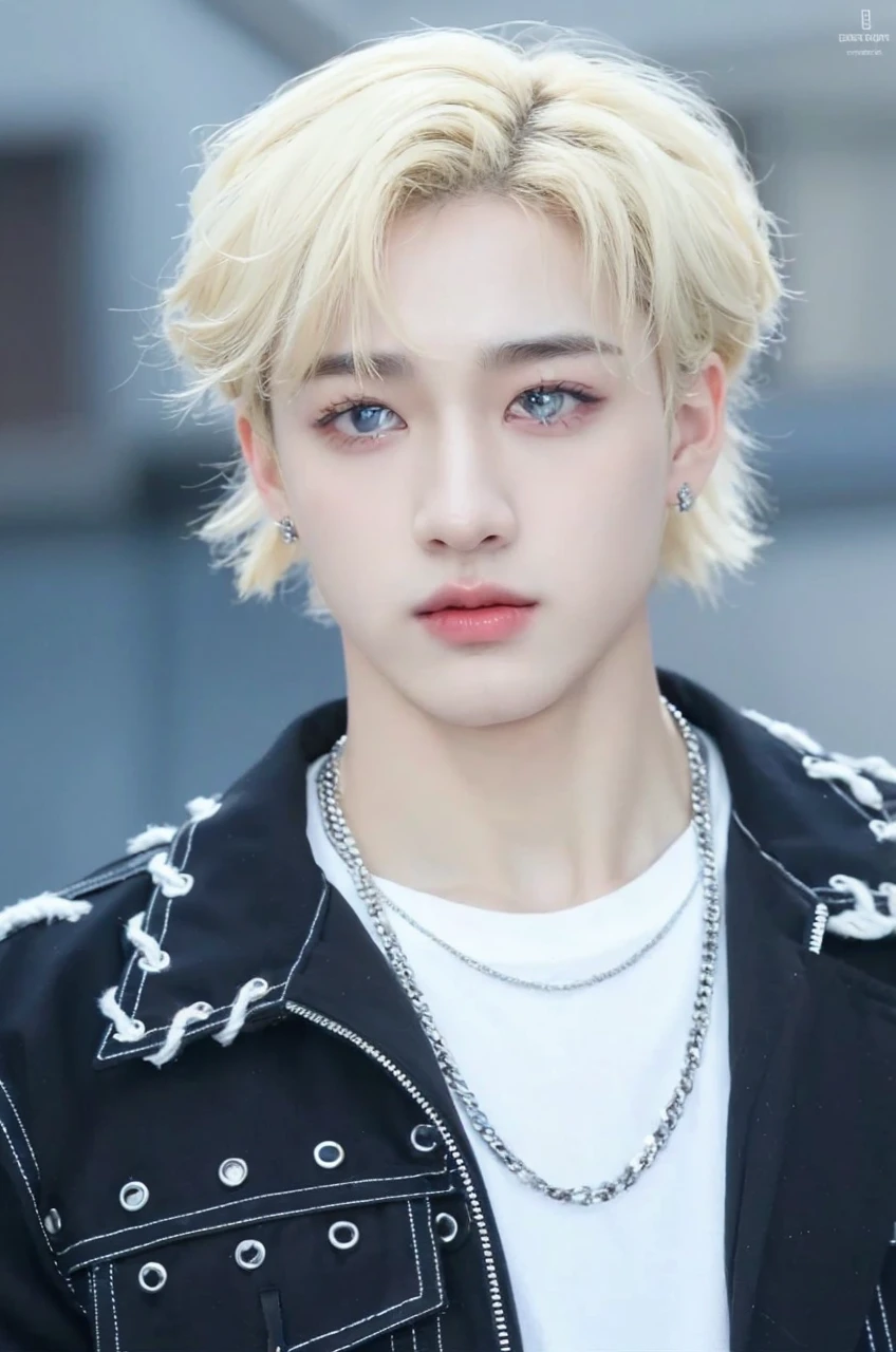 pretty boy, skin white, beautiful detailed eyes,beautiful detailed lips, inspirado en Bangchan of stray kids, extremely detailed eyes and face, very long eyelashes, (Sin miedo:1), (best quality,4k,8k,highres,masterpiece:1.2),ultra-detailed,bangchan (realistic,photorealistic,photo-realistic:1.37),HDR,UHD,studio lighting,ultra-fine painting,sharp focus,physically-based rendering,extreme, hot boy, extremely asian eyes, pelirojo (sin miedo:1) Bangchan of stray kids