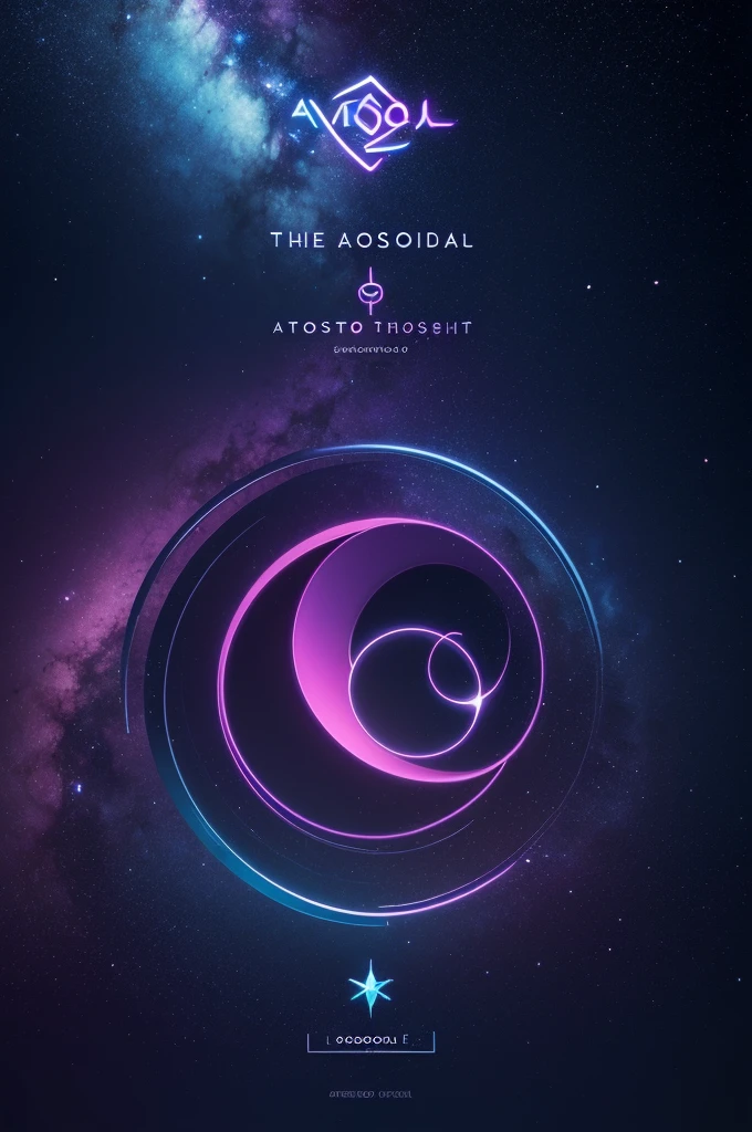 Design do Logo: The AstroSoul logo is a stylized combination of letters "As" Intertwined, creating a feeling of movement and harmony. The colors used are a gradient of dark blue and purple, reflecting sophistication and modernity.