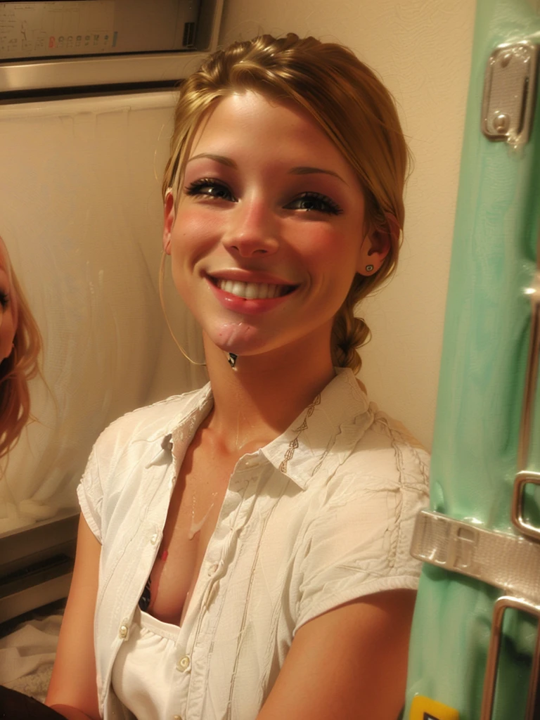 smiling woman holding a penis, emily rajtkowski, miranda meeks, katey truhn, taken in the late 2010s, rachel wall, alana fletcher, taken in the late 2000s, very slightly smiling, karolina cummings, portrait of maci Holloway, giving a blowjob