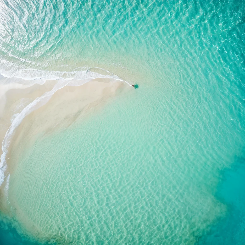 perfectly clear ocean meets perfectly clean white minimalist