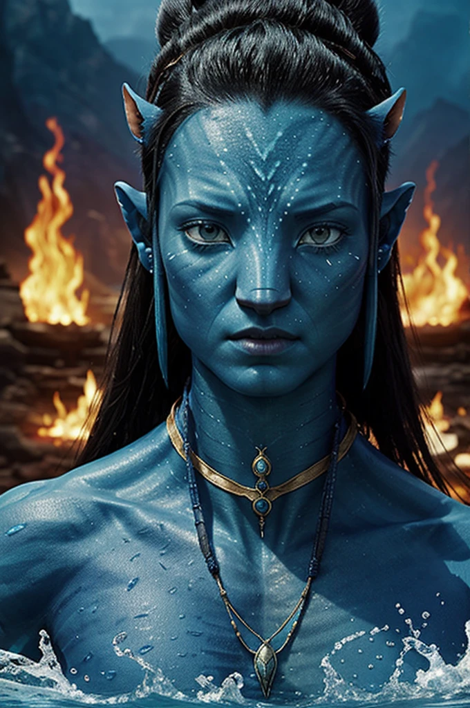 Avatar the way of the water movie poster