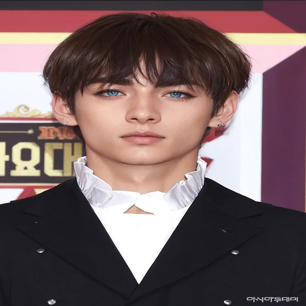 a beautiful young man, 1boy, detailed facial features, striking eyes, sharp jawline, messy hair, intricate clothing, moody lighting, cinematic composition, dramatic lighting, vibrant colors, digital painting, concept art, photorealistic, high definition, 8k, best quality, (masterpiece:1.2), (realistic:1.37)