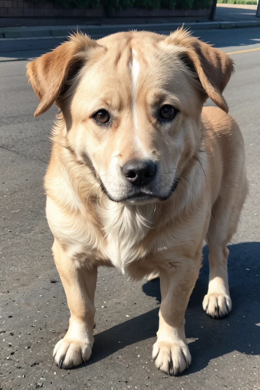 Marked dog