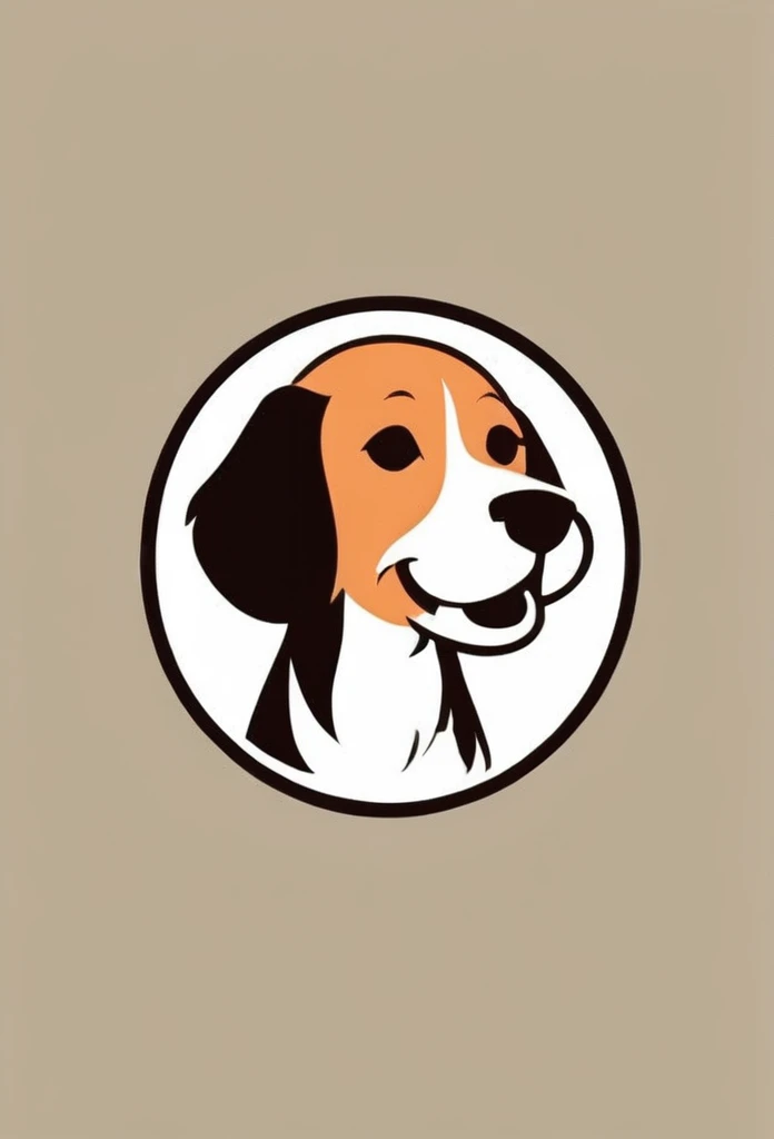 White background
Fashionable logo of a circle-shaped dog cafe
Cute, the beagle is sticking out his tongue and laughing,
There is a coffee cup on the beagle's head.
This coffee cup is
a playful and cute logo
Beagles and Coffee Cups
A stylish logo for a dog cafe
Inside the circle logo, a cute beagle smiling with its tongue sticking out
a stylish coffee cup
Happy Logo
Cute Logo
chic and modern design
The logo uses only orange, white and black cafe menu coffee is in a paper cup with steam coming out of it