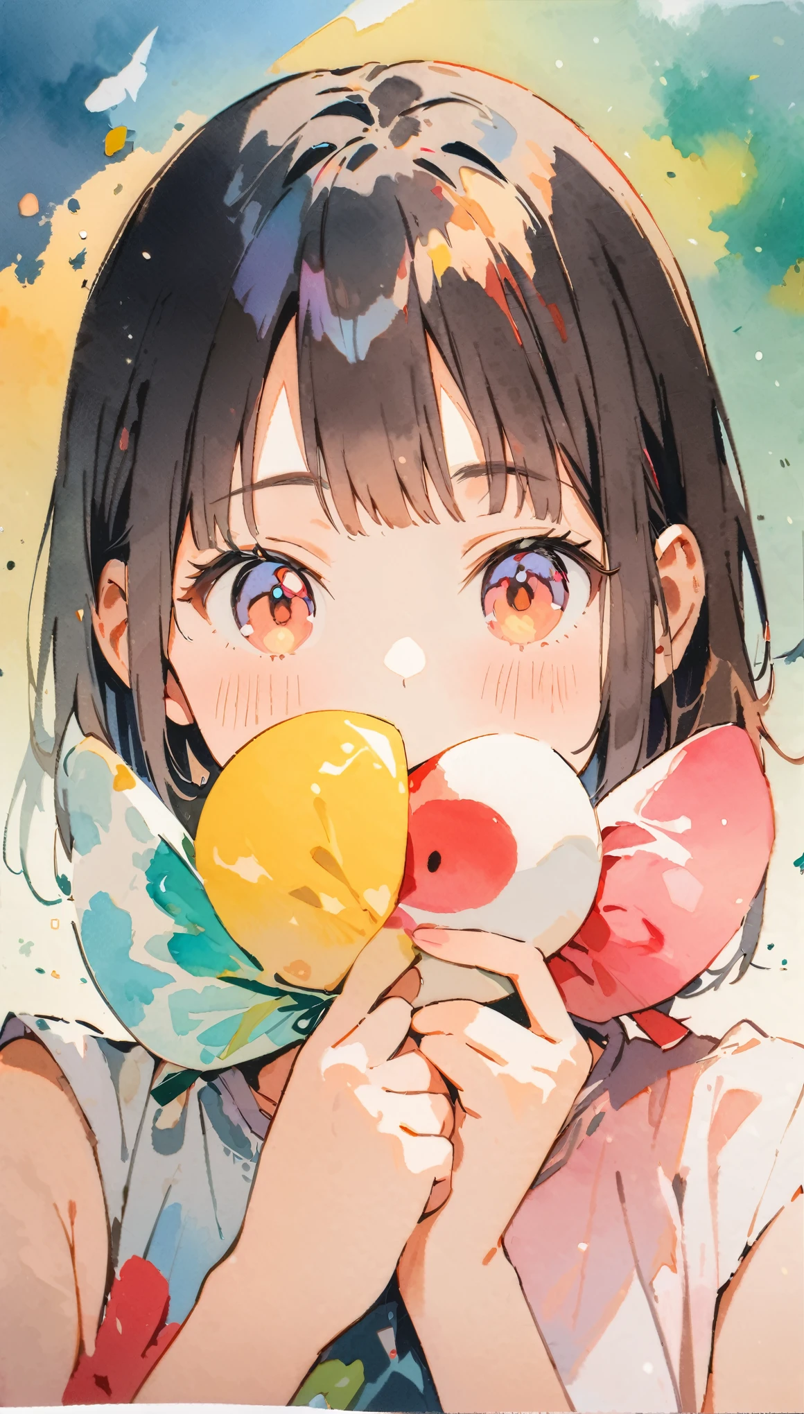 (8K, best quality, masterpiece),watercolor (medium), 1girl, {Practical, original photo, Ultra-fine transparent, image, (Influenced by Yoshitaka Amano's style:1.6)}, Practical Light, Delicate skin, (Beautiful slim woman, 25 years old, Court Knight:1.5), Thin legs, Fine particles, Long white hair, Detailed fingers, Thin, Ecstasy expression, Dynamic and sexy pose, (Huge breasts:1.4), (Long skirt, Long red cape, boots:1.2),(Arcadia, Flower Storm, Many flowers:1.8), Unobscured,Beautiful scenery, (Flowers, Wind and Moon:1.5).