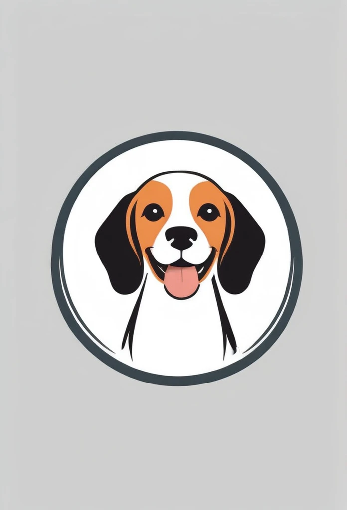 White background
Fashionable logo of a circle-shaped dog cafe

Cute, the beagle is sticking out his tongue and laughing,

There is a coffee cup on the beagle's head.

This coffee cup is
a playful and cute logo

Beagles and Coffee Cups

A stylish logo for a dog cafe

Inside the circle logo, a cute beagle smiling with its tongue sticking out

a stylish coffee cup

Happy Logo
Cute Logo

chic and modern design

The logo uses only orange, white and black cafe menu coffee is in a paper cup with steam coming out of it