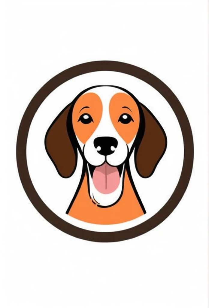 White background
Fashionable logo of a circle-shaped dog cafe

Cute, the beagle is sticking out his tongue and laughing,

There is a coffee cup on the beagle's head.

This coffee cup is
a playful and cute logo

Beagles and Coffee Cups

A stylish logo for a dog cafe

Inside the circle logo, a cute beagle smiling with its tongue sticking out

a stylish coffee cup

Happy Logo
Cute Logo

chic and modern design

The logo uses only orange, white and black cafe menu coffee is in a paper cup with steam coming out of it