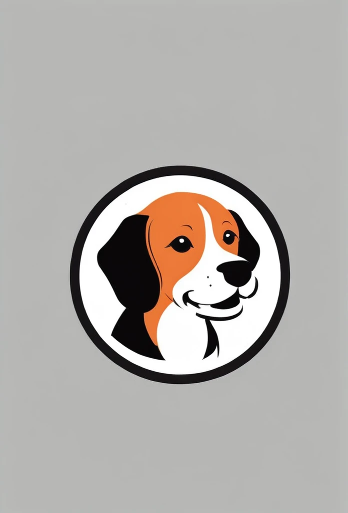 White background
Fashionable logo of a circle-shaped dog cafe
Cute, the beagle is sticking out his tongue and laughing,
There is a coffee cup on the beagle's head.
This coffee cup is
a playful and cute logo
Beagles and Coffee Cups
A stylish logo for a dog cafe
Inside the circle logo, a cute beagle smiling with its tongue sticking out
a stylish coffee cup
Happy Logo
Cute Logo
chic and modern design
The logo uses only orange, white and black cafe menu coffee is in a paper cup with steam coming out of it