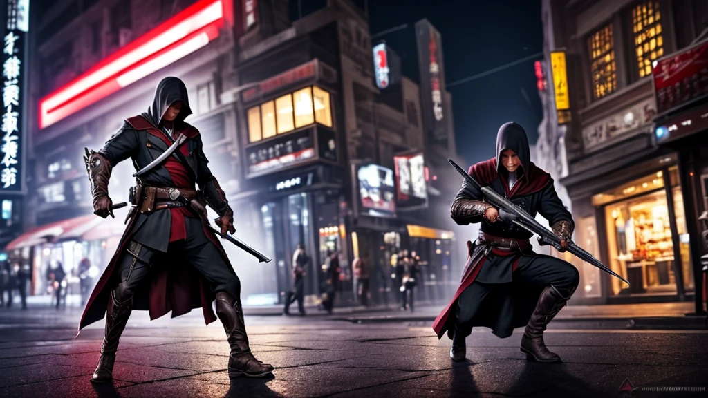 night、Assassin stalking his target