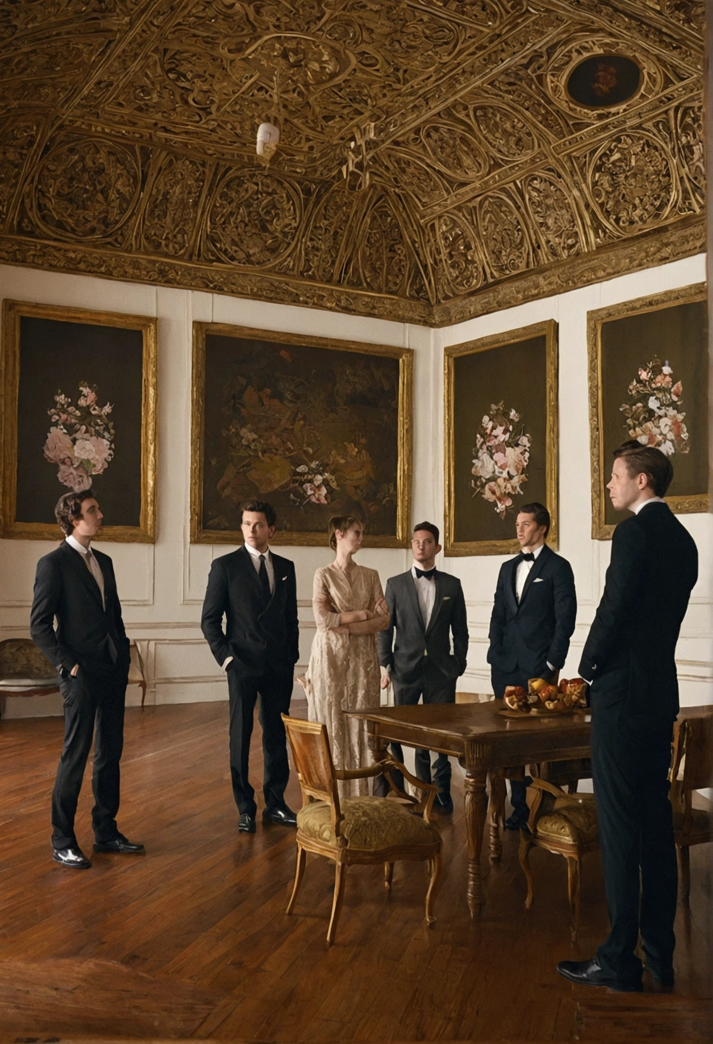 6 people in a room