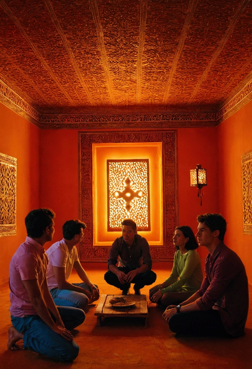 6 people in a room