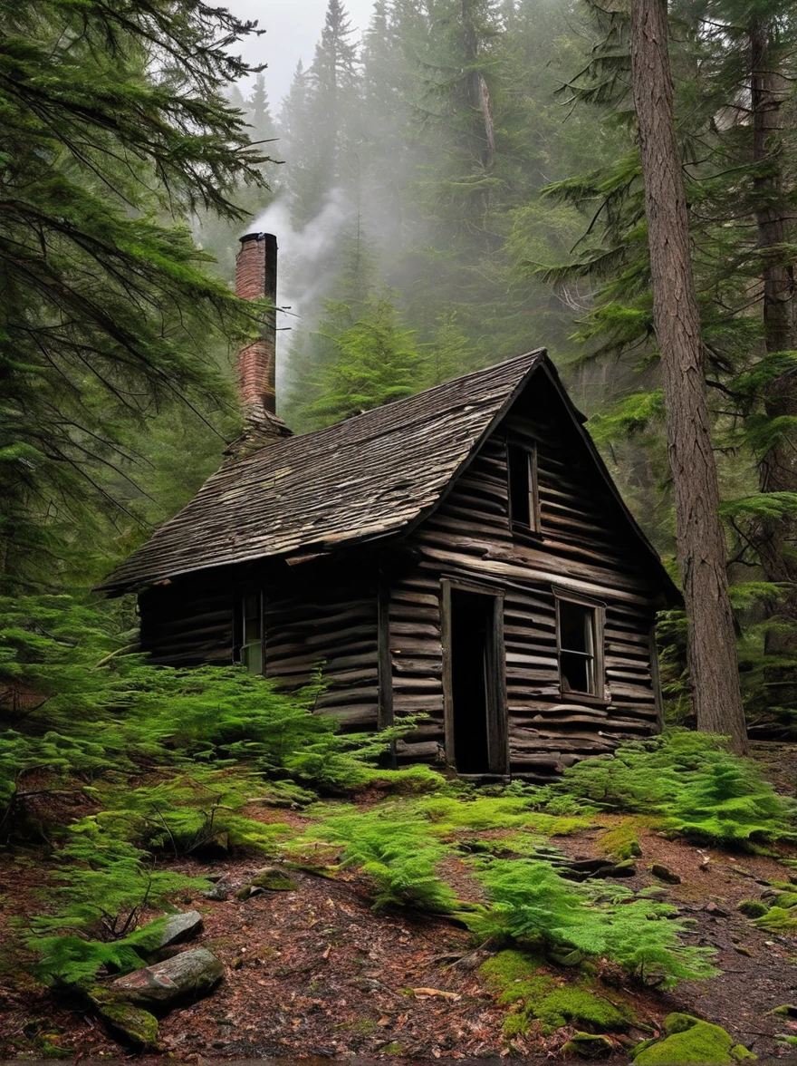 A small, isolated cabin in the
woods is rumored to be cursed.
Hikers tell tales of seeing lights
in the windows and smoke rising
from the chimney, despite it
being abandoned for years.
Those brave enough to approach
it at night have reported hearing
the sound of whispers and cries
for help, only to find it empty and
falling apart.

