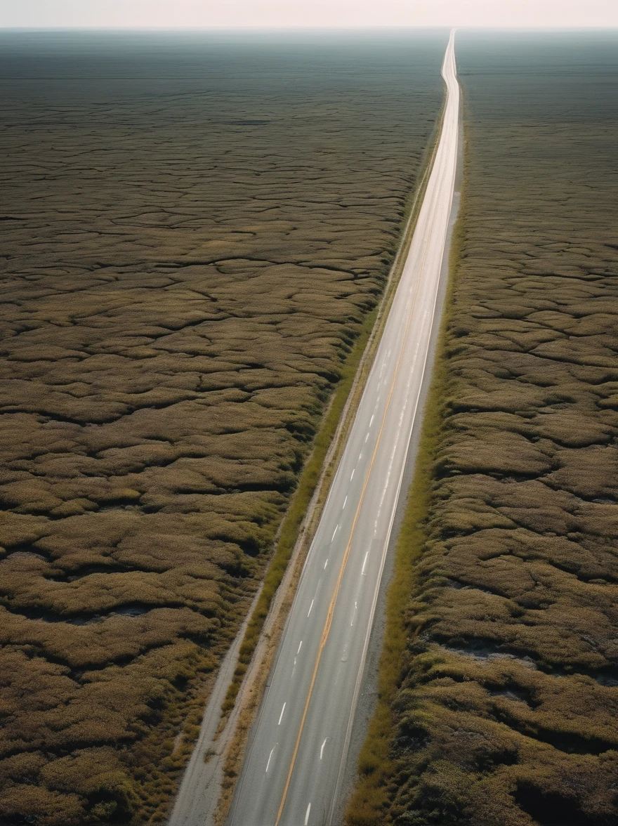 A desolate highway stretches
through a barren landscape, its
asphalt cracked and overgrown
with weeds. As travelers pass
through in the dead of night, they
report sightings of ghostly
hitchhikers who vanish without a
trace as soon as they are offered a
ride.
