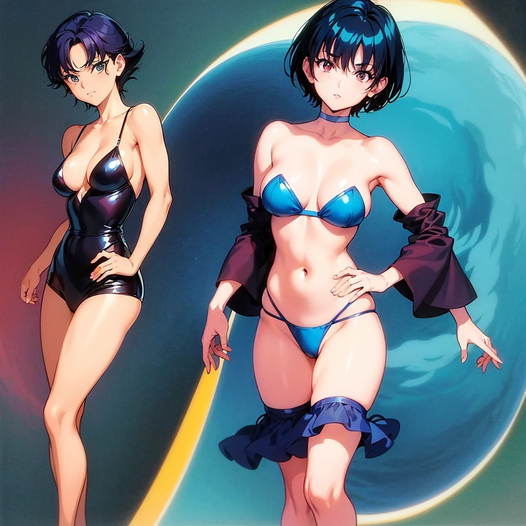 ((car、Glasses)),(、15 years oldd, Japanese gini)))),( bob cut, Angry face, Beautiful belly, Beautiful belly button , ((Thin legs,Thigh Gap, Slender body, Flat Chest)), sunlight,(((standing,)))