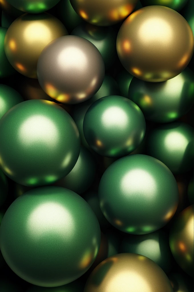 gradient green color background with spheres texture