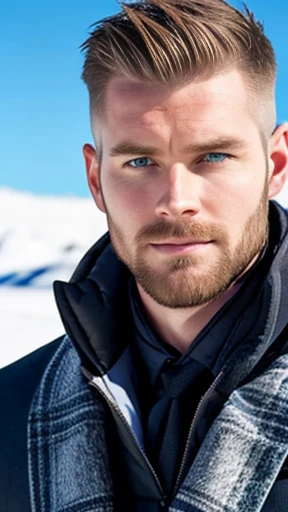 A handsome Icelandic man 