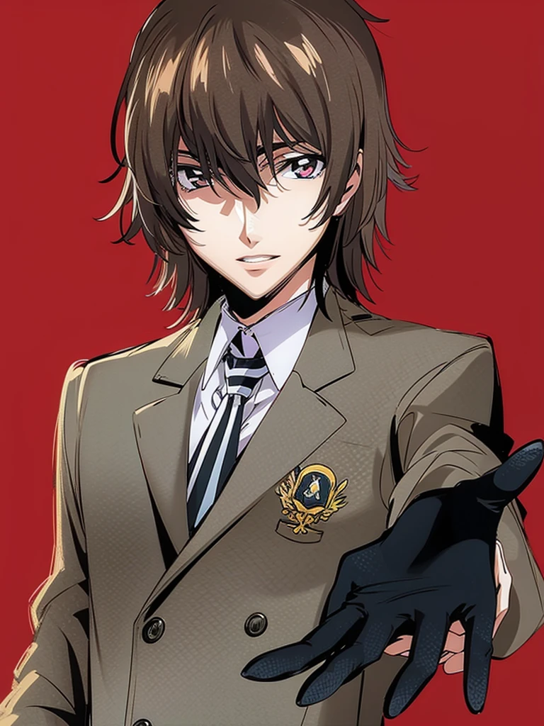 Guy boy in artstyle of clamp