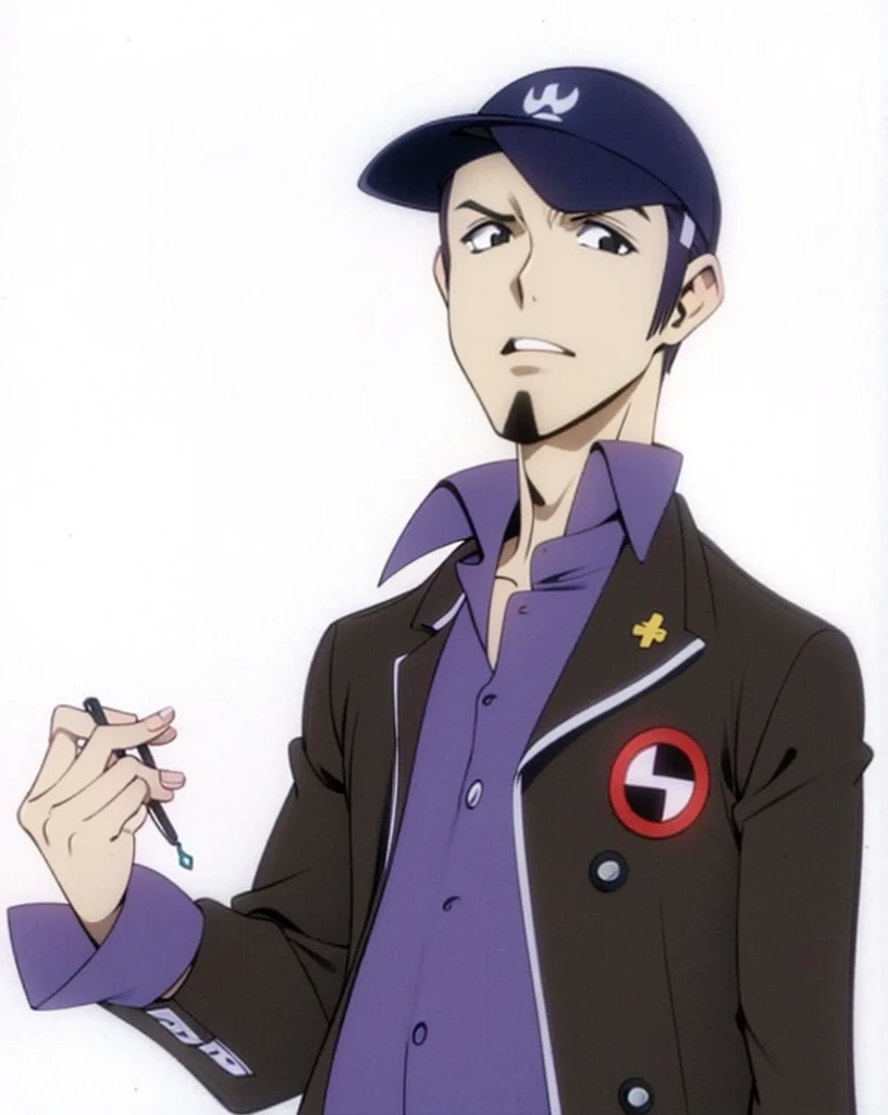 Man guy in artstyle of clamp