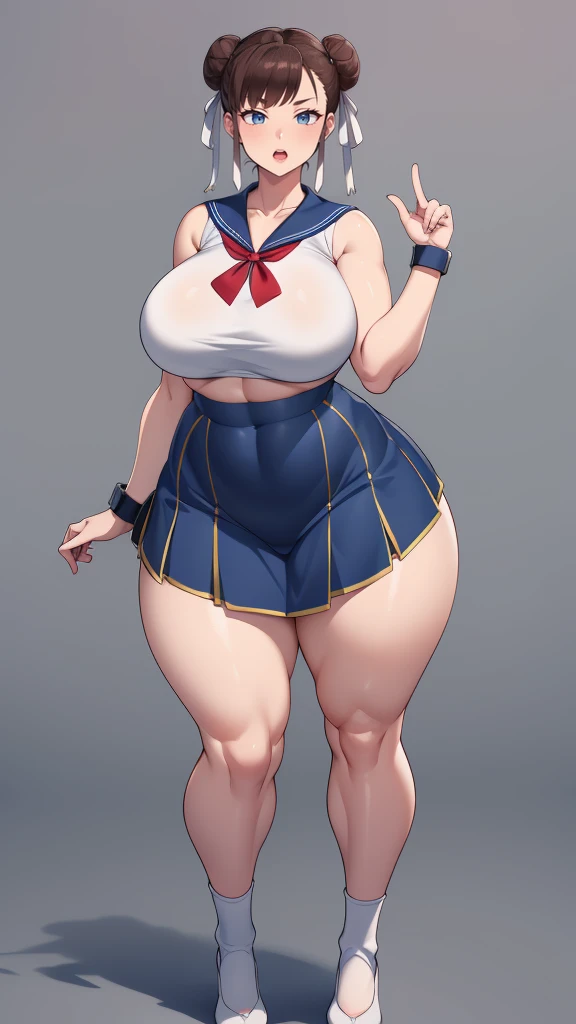 Large , Big Hips,Full Body Shot, Mature , Whipping the lower body, plump thighs, Ample calves, Seductive mature woman,ct body, Plus Size Model,high school girl,Sailor suit, The skirt is short,Mature woman wearinor suit,Chunli