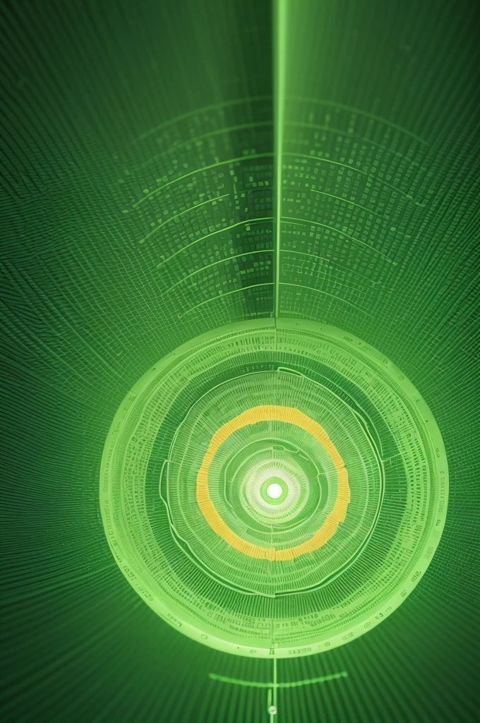 Manual Genético: Depict a giant human cell open like a book, revealing a genetic "instruction manual" in the form of DNA code. Ensure clarity in genetic details, with a light green background to enhance the scientific theme.