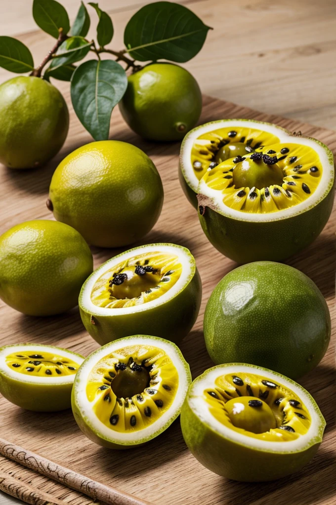 Help me with a label that is a passion fruit mistela with its ingredients, a logo and that says that it started on June 11 and finished its processing on July 1