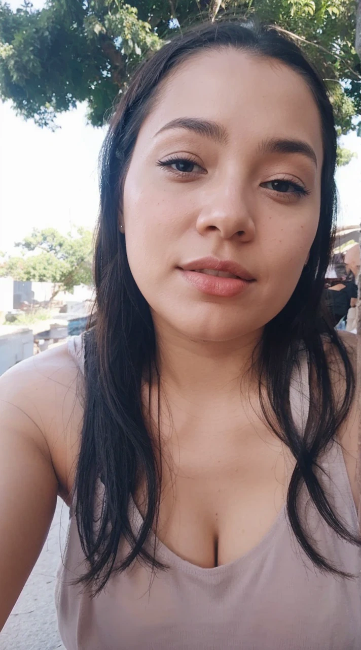 head of&#39;artwork, best quality, 1fille, yeux violets, wavy red hair, Big tits naked