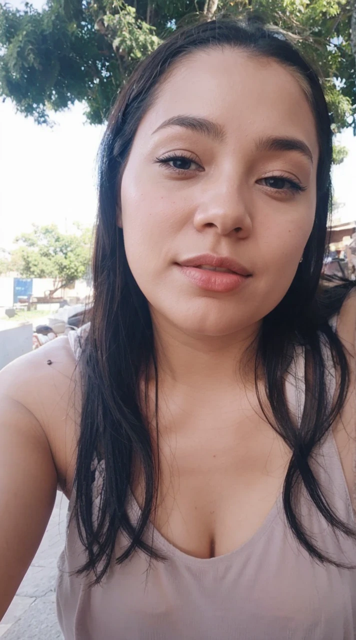 head of&#39;artwork, best quality, 1fille, yeux violets, wavy red hair, Big tits naked