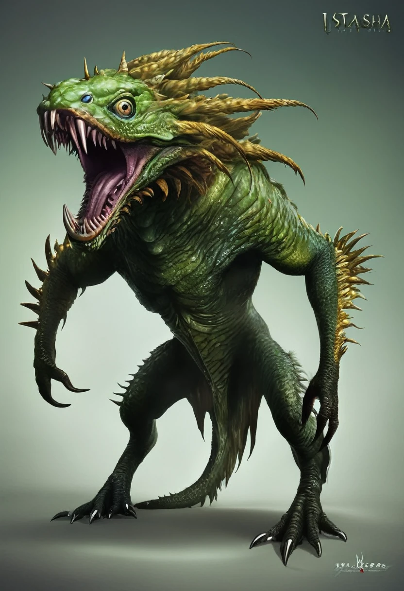 creature in white