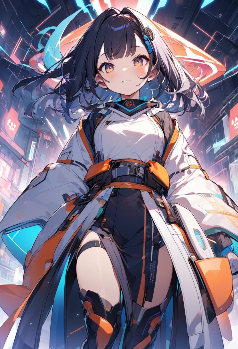 Cool futuristic Japanese-style clothing