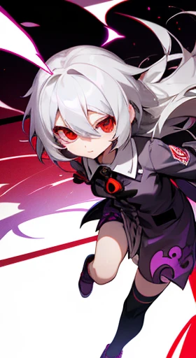 Highest quality　I have long hair　Gray Hair　Sagume Rare God　Red eyes　I don't have anything　Odd Eye　One person　