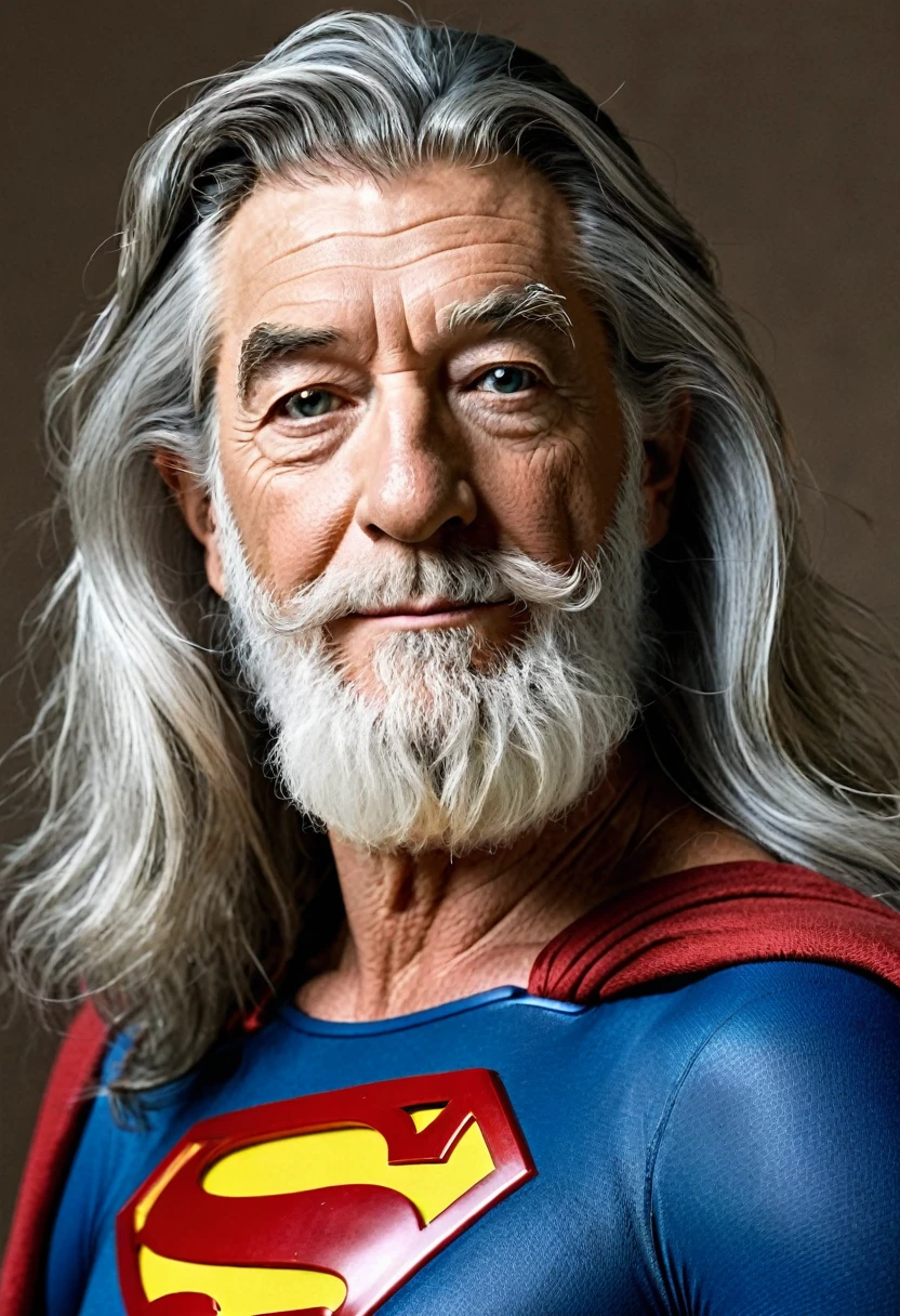 Gandalf as Superman 