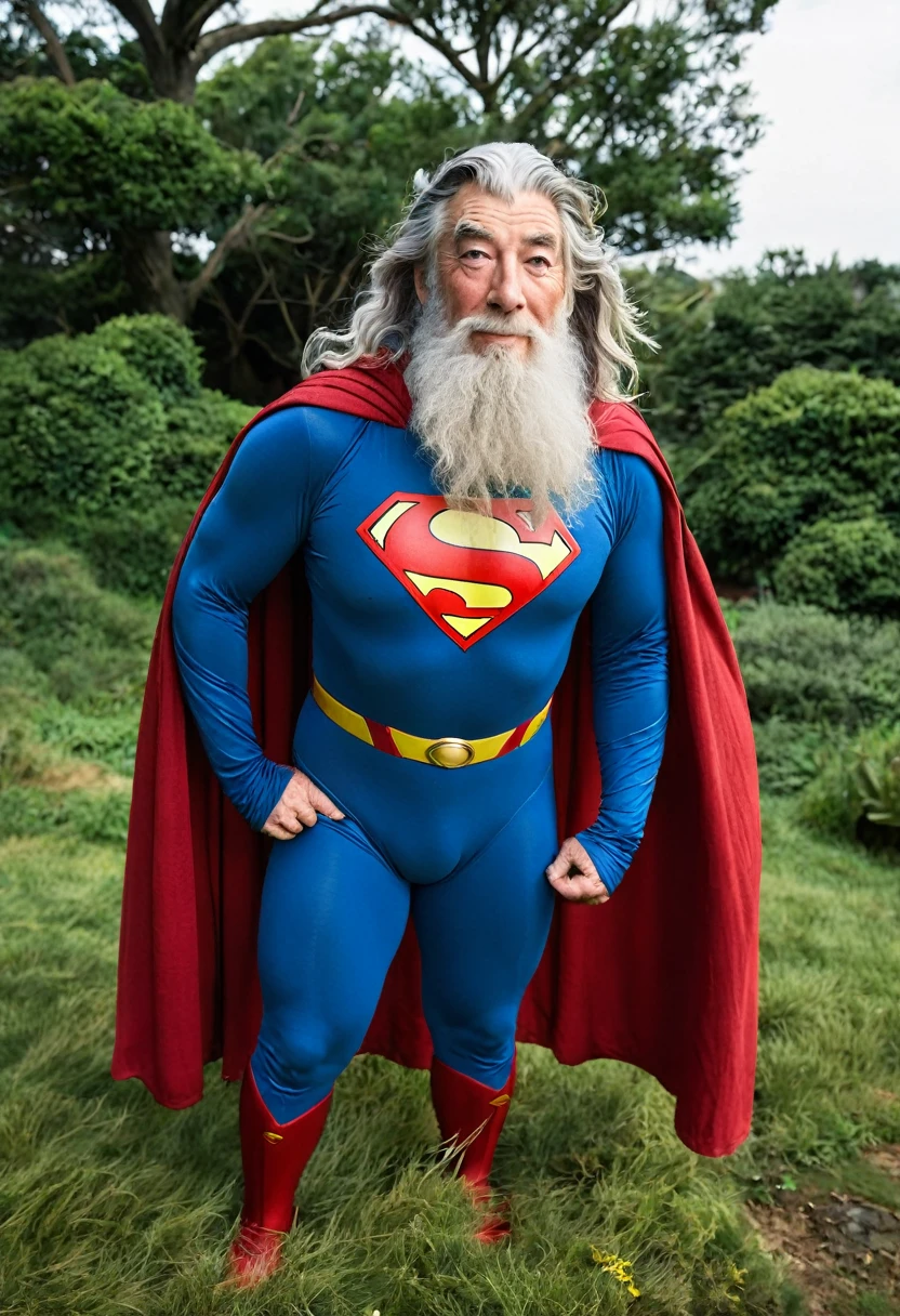 Gandalf as Superman