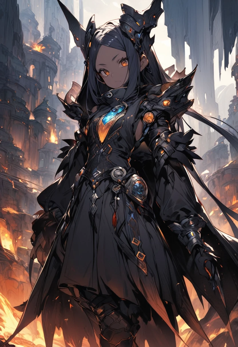 Dark fantasy clothing from the near future