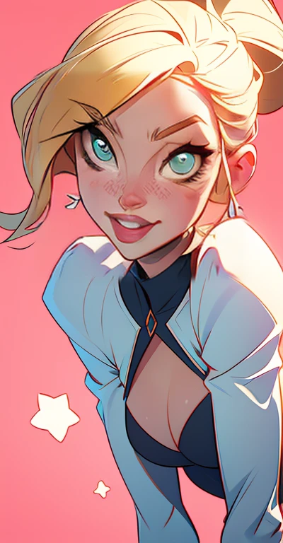 1femme, cheveux courts blonde , yeux , visage sournois , petit sourire satisfait , Torse non ,Seins serrés l'un contre l'autre , ventre, petits seins, Jambes allongées , délicat et sexy (clavicule:1.3),nuit, mouillé (en sueur, trempé), sur le lit, Torse non, sans vêtements, position levrette, point de vue, vue de haut