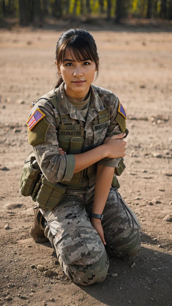 Military girl 