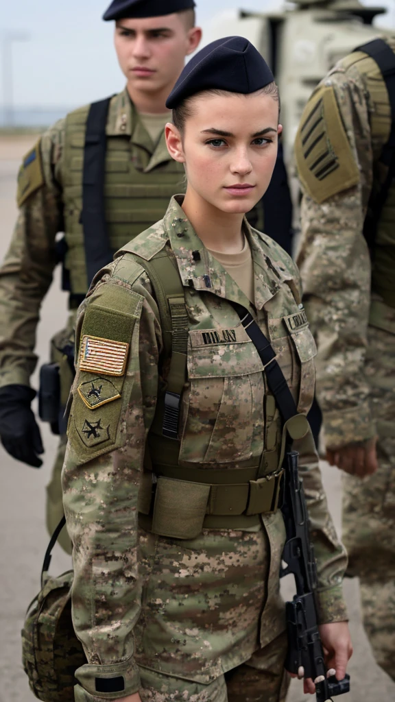 Military girl