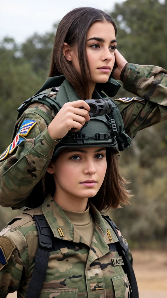 Military girl
