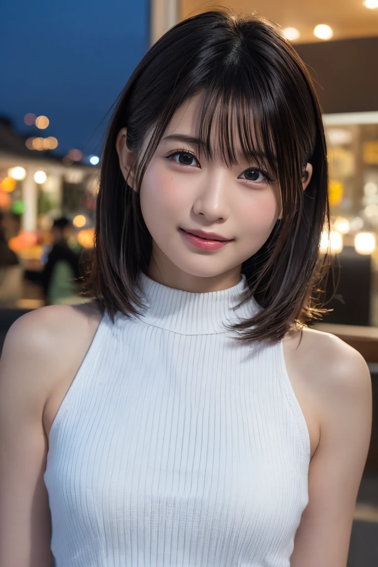 20-year-old Japanese beautiful succubus,
short hair,
upper body, smile face,
in night club,
ultra realistic
Negative prompt: weird and destroy face,
naked,
text, mark,
sexy face