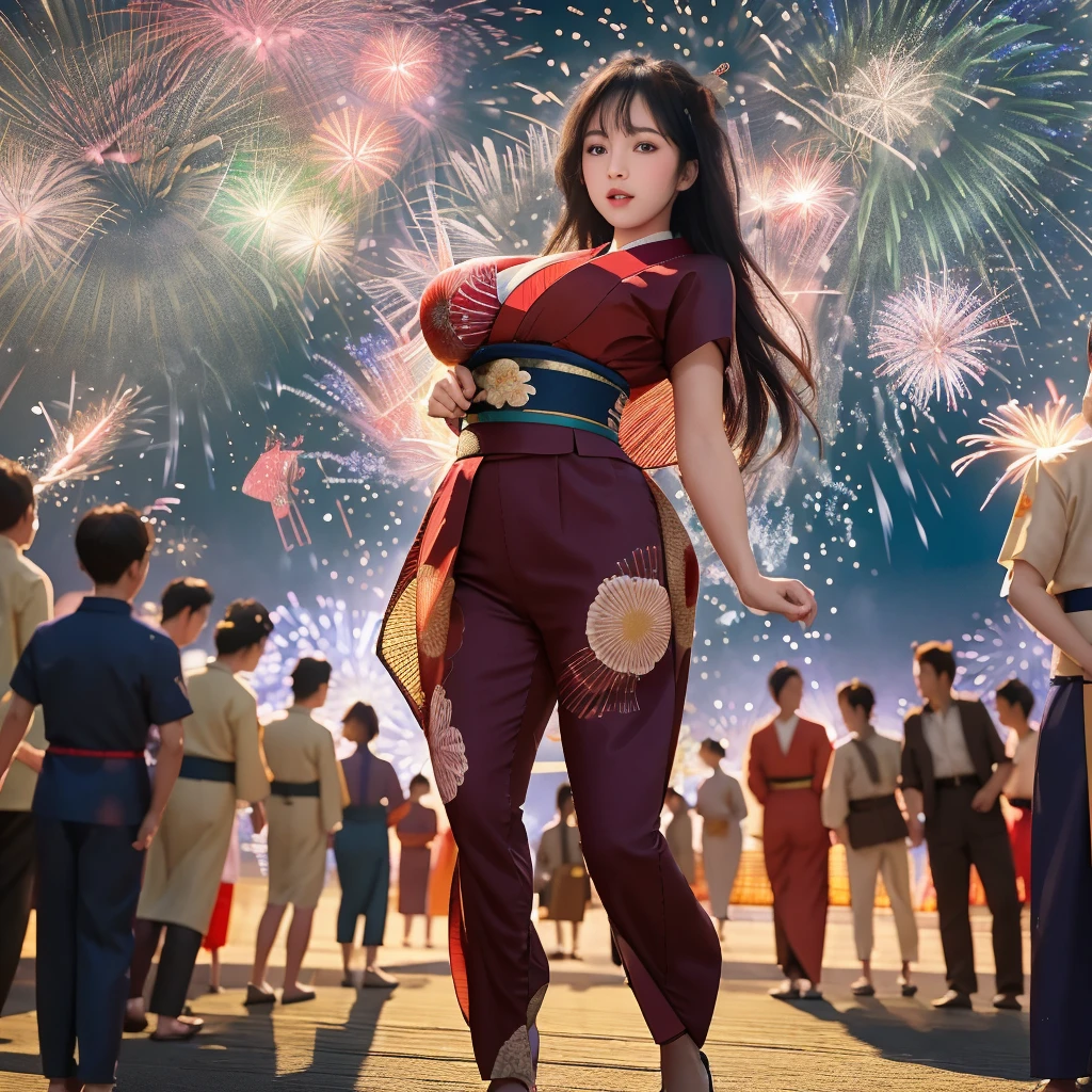 推しと一緒の花火大会 / Fireworks display with your favorite