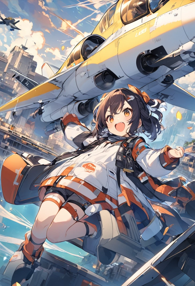 Cute clothes like fighter planes