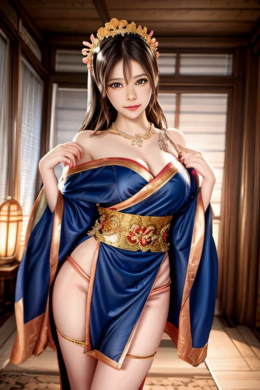 最high quality, masterpiece, High resolution, One girl,China dress,hair ornaments,necklace, jewelry,Beautiful Face,On top of that_body, Tyndall effect,Realistic, Dark studio, Rim Light, Two-tone lighting,(Skin with attention to detail:1.2), 8K Ultra HD, Digital SLR, Soft lighting, high quality, Volumetric lighting, Frank, photograph, High resolution, 4K, 8K, Bokeh,