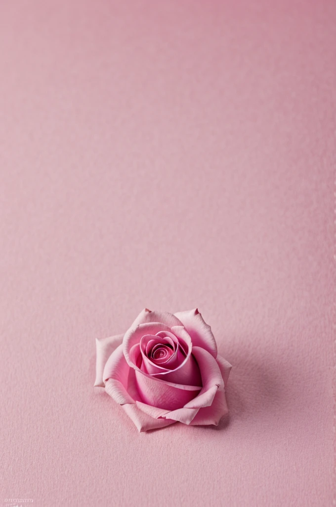 Create a short pink rose wallpaper