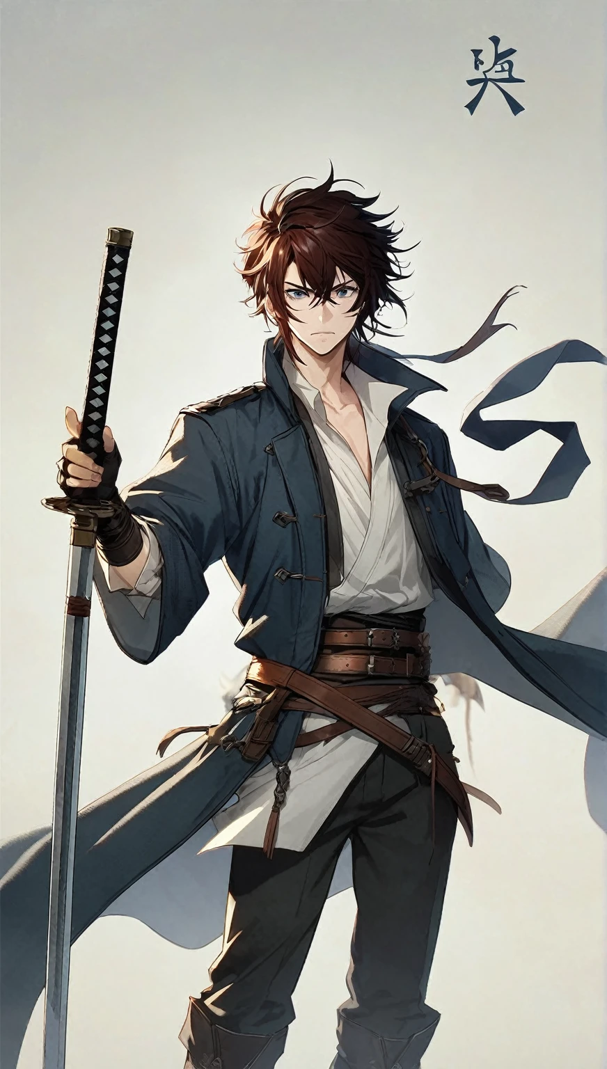 The character must have two arms.