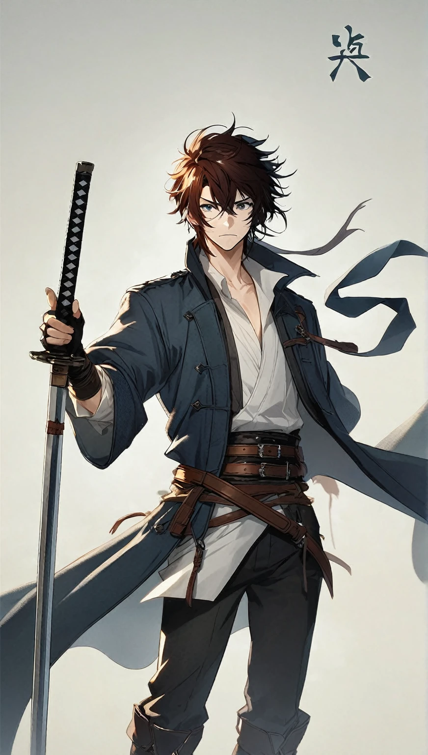 The character must have two arms.