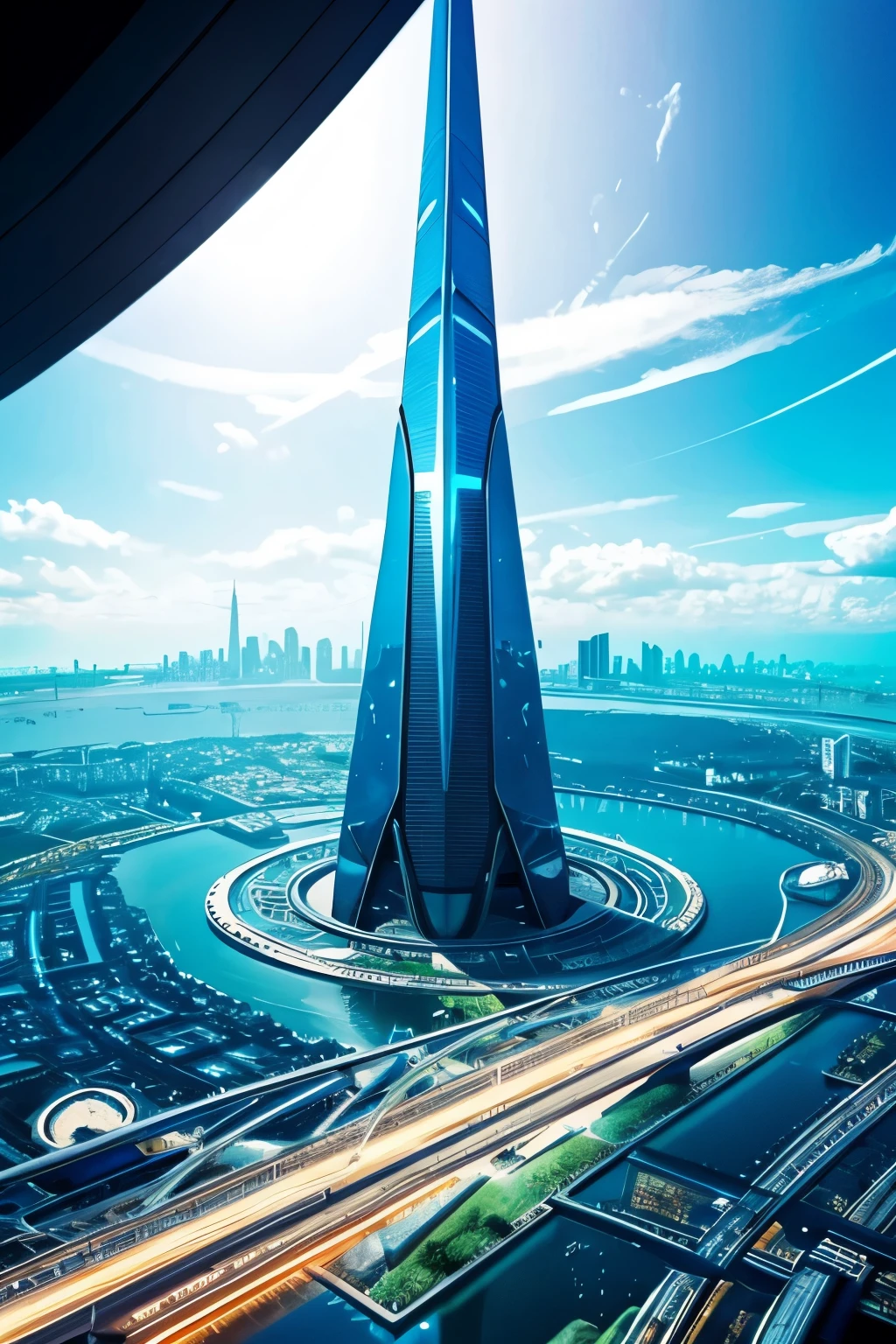 Futuristic world