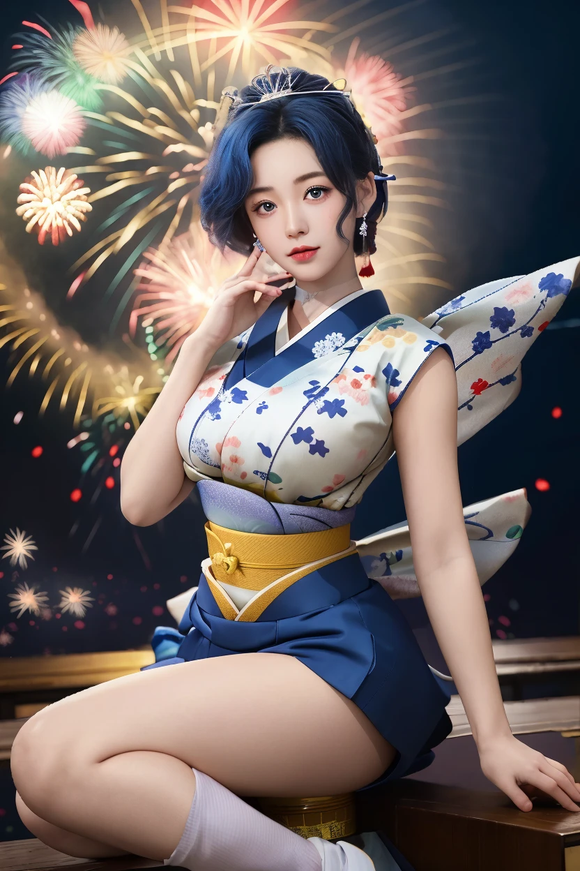 セーラーマーキュリーと花火大会