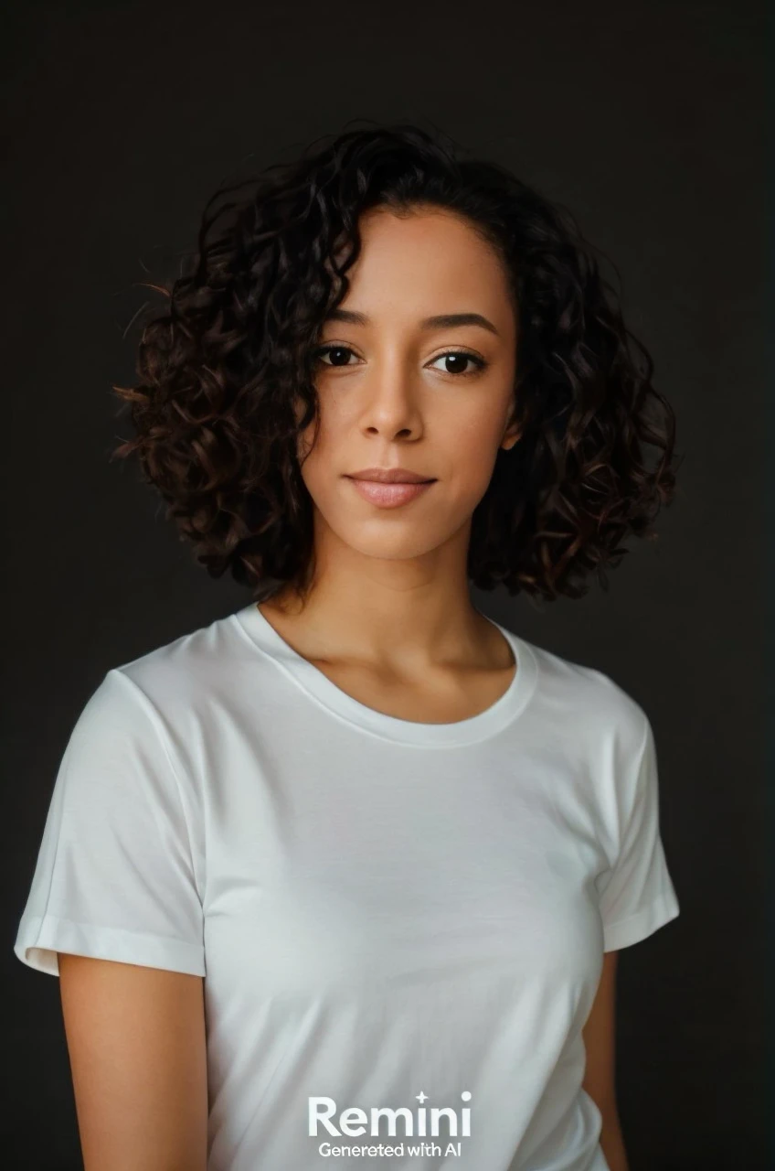 black woman in suit smiling background white