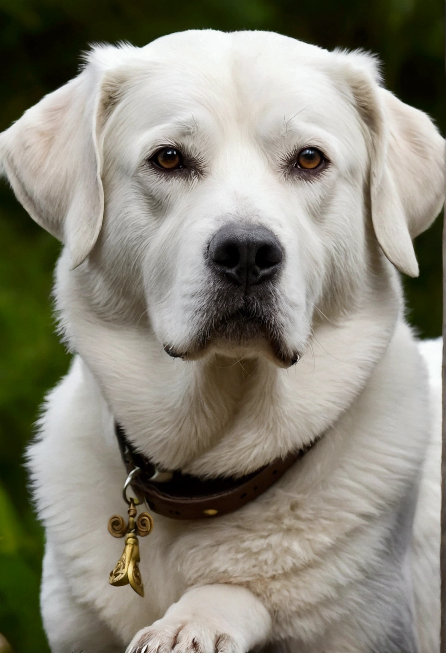 White Dog Large Dogs
