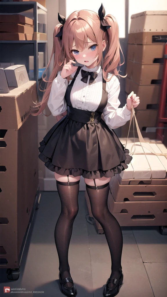 Jim's warehouse, One girl,, masterpiece, Highest quality, Very detailed