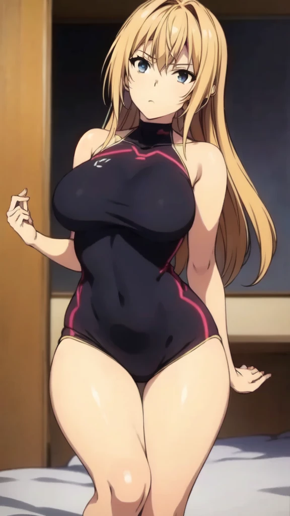 Woman body defined thick thighs cyber body parts, short underwear